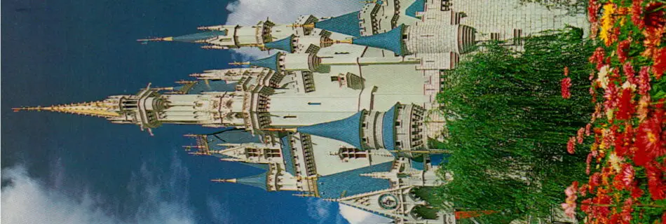 Cinderella Castle Postcard